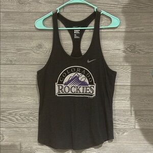 Nike Dark Grey Tank Top Athletic Style